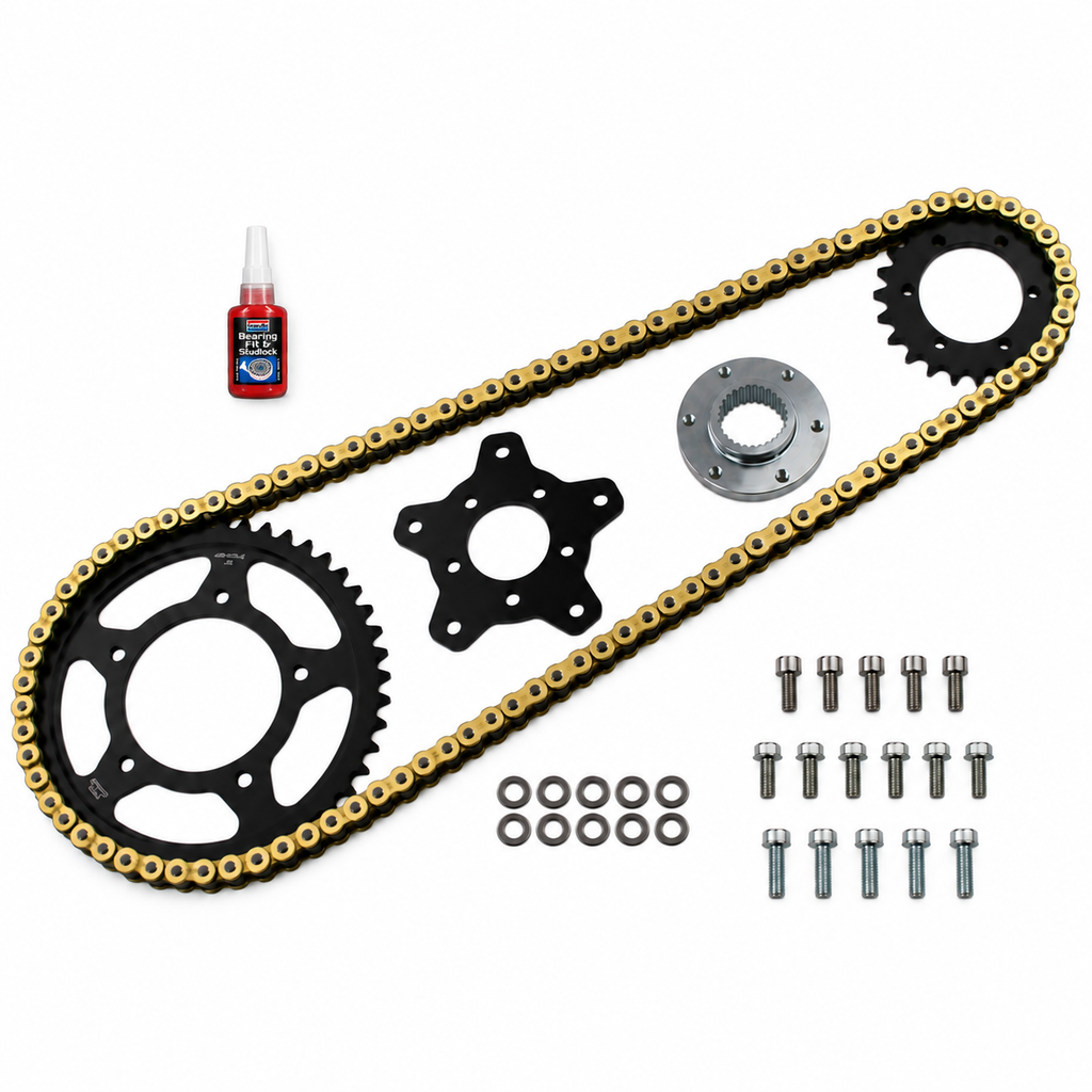 Morgan 3 Wheeler 'Bleazey' Chain Drive Conversion Kit'